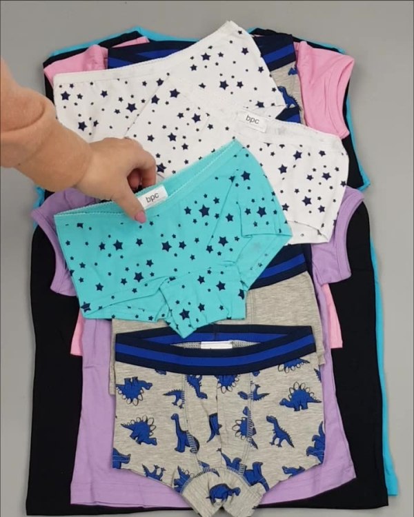 Фотография  447 - Нижнее белье Bon Prix дети#50 шт, ЛОТ №3242 оптом в Магадане и Магаданской области