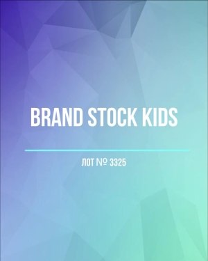 Купить BRAND STOCK Kids#8 кг (+0,8 в подарок), ЛОТ №3325 оптом в Магадане и Магаданской области
