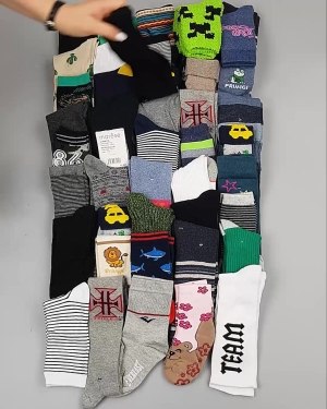 Фотография  389 - Носки дети СТОК зима#5 кг, ЛОТ №4870 оптом в Магадане и Магаданской области