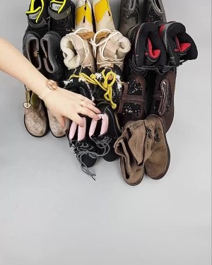 Фотография  548 - Обувь СТОК дети зима#15 кг, ЛОТ №5487 оптом в Магадане и Магаданской области