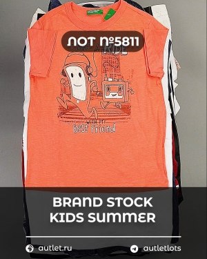 Купить BRAND STOCK Kids Summer#10 кг, ЛОТ №5811 оптом в Магадане и Магаданской области