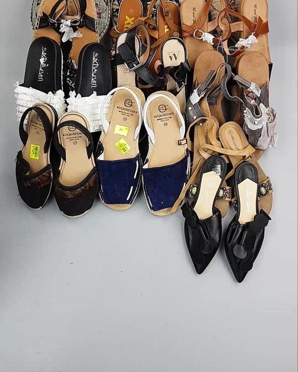 Фотография  724 - Обувь босоножки#10,5 кг, ЛОТ №6360 оптом в Магадане и Магаданской области