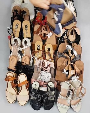 Фотография  518 - Обувь босоножки#10,9 кг, ЛОТ №6361 оптом в Магадане и Магаданской области