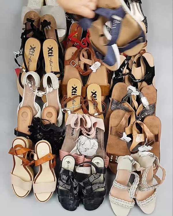 Фотография  129 - Обувь босоножки#10,9 кг, ЛОТ №6361 оптом в Магадане и Магаданской области