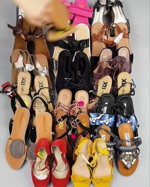 Фотография  572 - Обувь босоножки#11,2 кг, ЛОТ №6362 оптом в Магадане и Магаданской области