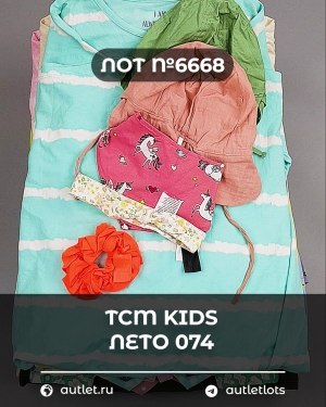 Купить TCM Kids лето 074#7 кг, ЛОТ №6668 оптом в Магадане и Магаданской области