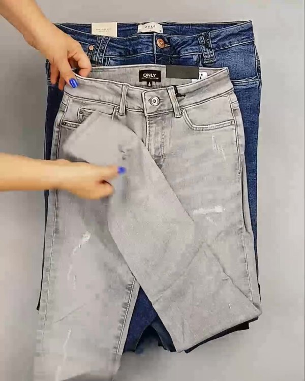 Фотография  336 - Джинсы женские Дания#10 кг, ЛОТ №6762 оптом в Магадане и Магаданской области