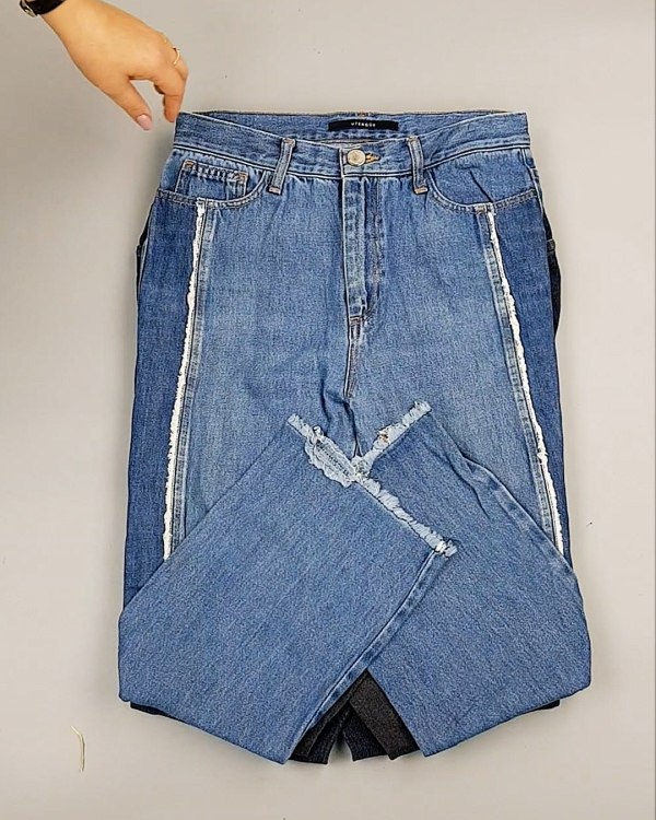 Фотография  159 - Cream Джинсы женские#25 кг оптом в Магадане и Магаданской области