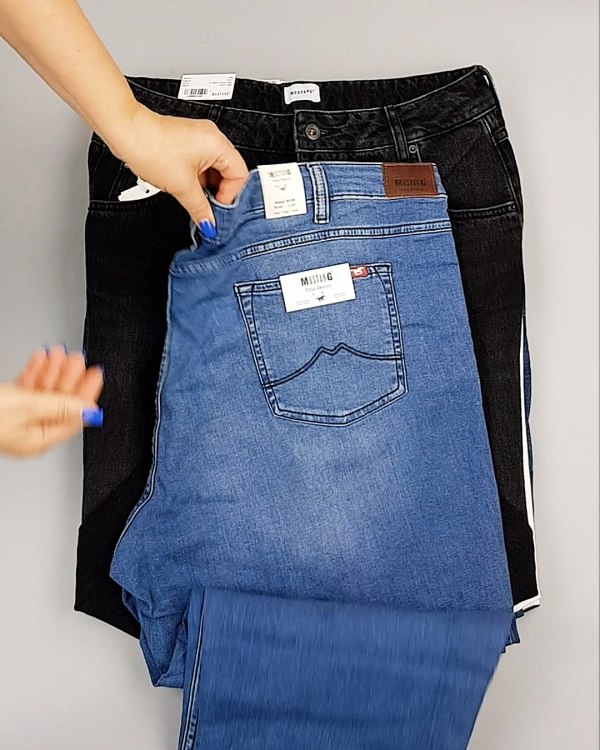 Фотография  971 - Джинсы MUSTANG м/ж#5 кг, ЛОТ №6960 оптом в Магадане и Магаданской области