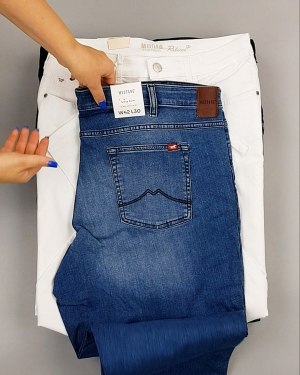 Фотография  839 - Джинсы MUSTANG м/ж#5 кг, ЛОТ №6961 оптом в Магадане и Магаданской области