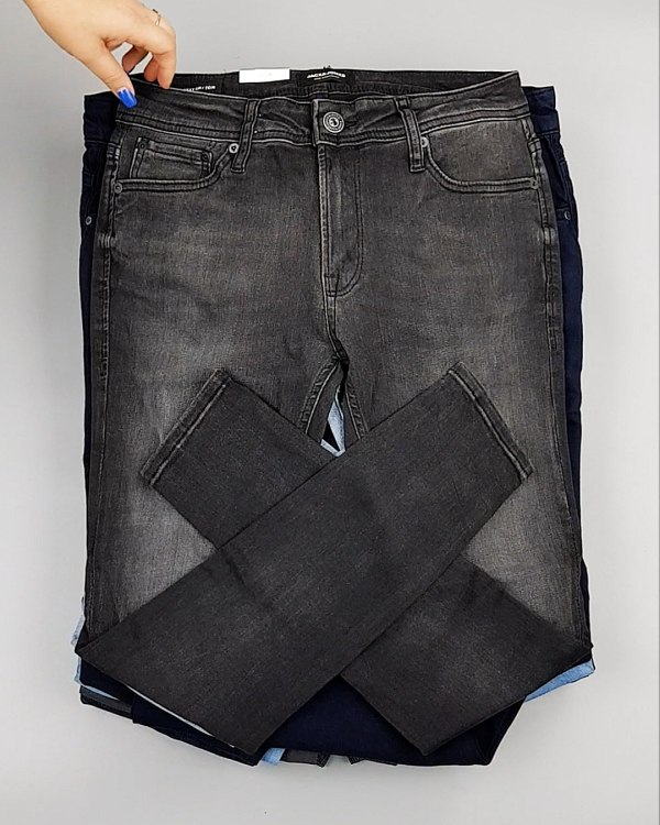 Фотография  827 - Брюки + джинсы JACK JONES 094#10 кг, ЛОТ №6962 оптом в Магадане и Магаданской области