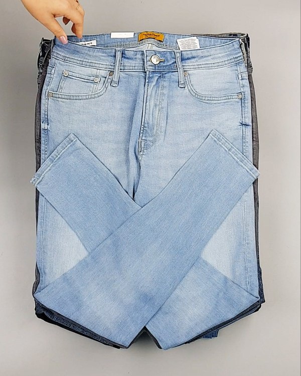 Фотография  515 - Джинсы JACK JONES 094#10 кг, ЛОТ №6977 оптом в Магадане и Магаданской области