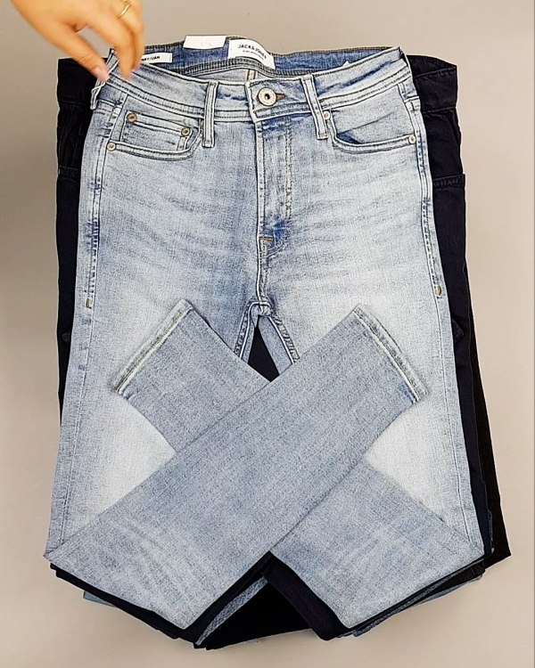 Фотография  127 - Джинсы JACK JONES 094#10 кг, ЛОТ №6978 оптом в Магадане и Магаданской области