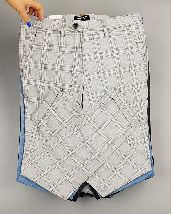 Фотография  860 - Брюки + джинсы JACK JONES 094#10 кг, ЛОТ №6963 оптом в Магадане и Магаданской области