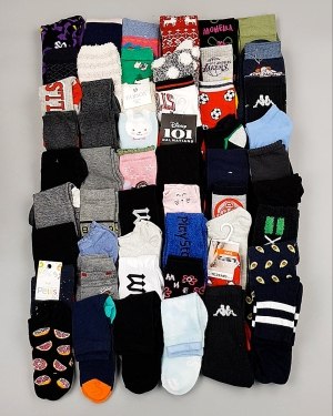 Купить Носки дети СТОК зима#5 кг, ЛОТ №6988 оптом в Магадане и Магаданской области