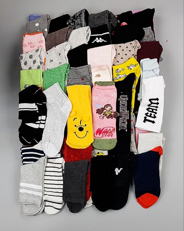 Фотография  883 - Носки дети СТОК зима#5 кг, ЛОТ №6989 оптом в Магадане и Магаданской области