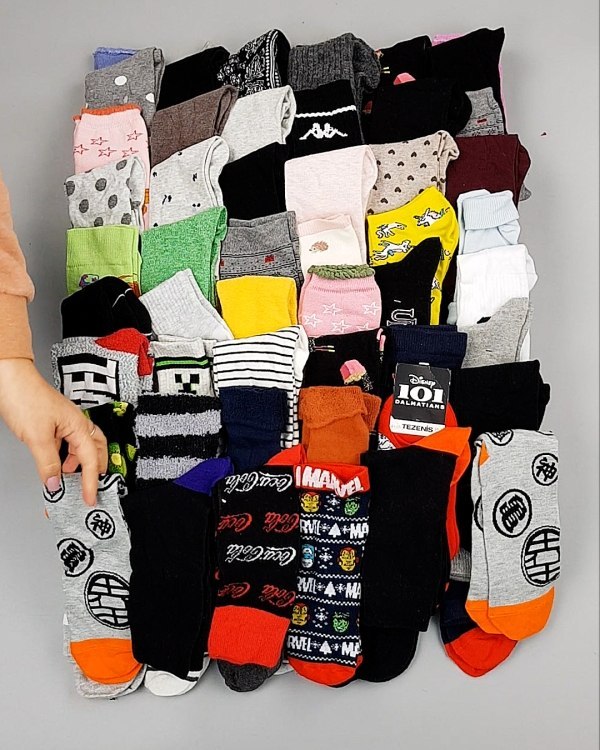 Фотография  628 - Носки дети СТОК зима#5 кг, ЛОТ №6989 оптом в Магадане и Магаданской области