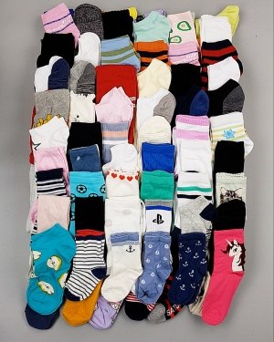 Фотография  756 - Носки дети СТОК лето#5 кг, ЛОТ №6992 оптом в Магадане и Магаданской области