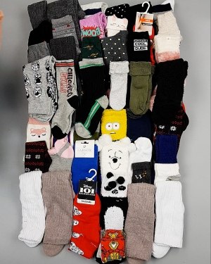 Фотография  875 - Носки дети СТОК зима#5 кг, ЛОТ №6986 оптом в Магадане и Магаданской области