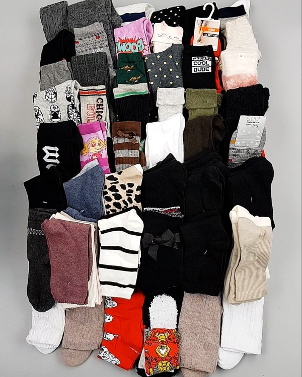 Фотография  646 - Носки дети СТОК зима#5 кг, ЛОТ №6986 оптом в Магадане и Магаданской области