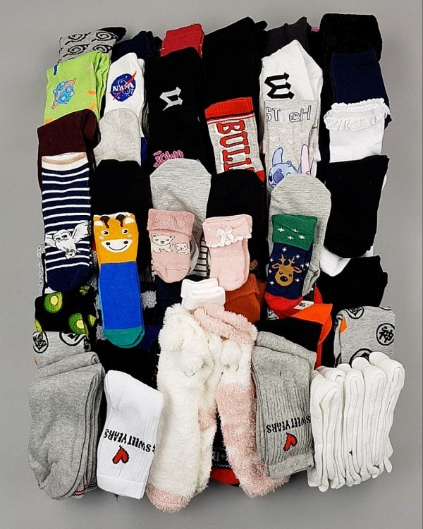 Фотография  760 - Носки дети СТОК зима#5 кг, ЛОТ №6989 оптом в Магадане и Магаданской области