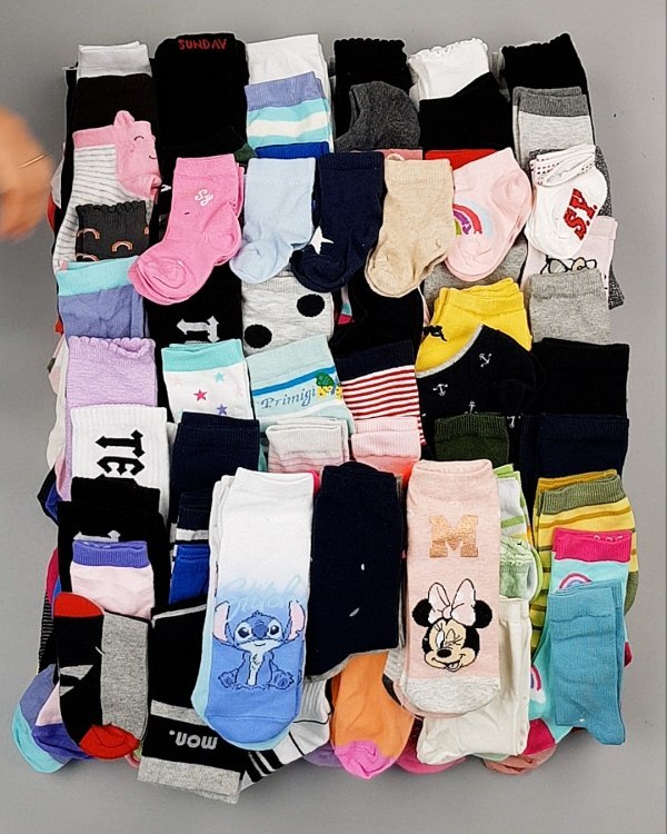 Фотография  307 - Носки дети СТОК лето#5 кг, ЛОТ №6993 оптом в Магадане и Магаданской области