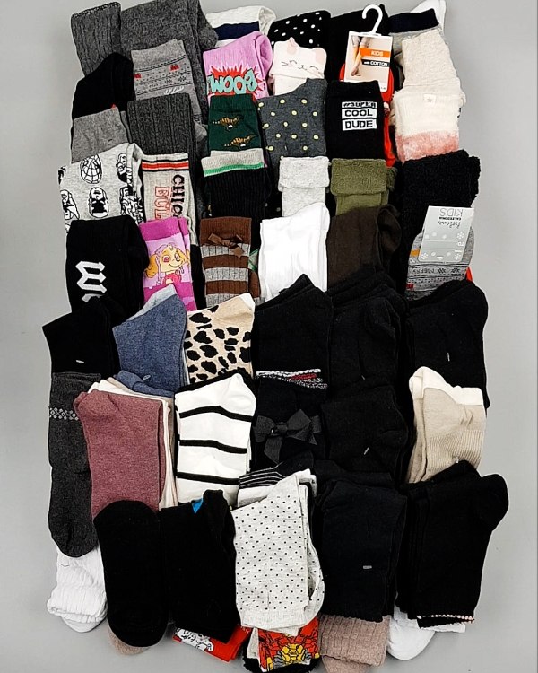 Фотография  554 - Носки дети СТОК зима#5 кг, ЛОТ №6986 оптом в Магадане и Магаданской области