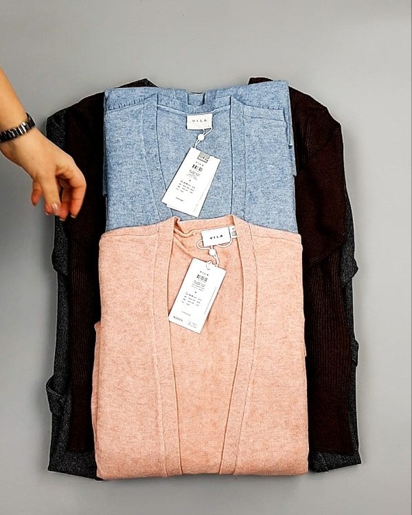 Фотография  506 - Кардиганы VILA W 104#7 кг, ЛОТ №7381 оптом в Магадане и Магаданской области