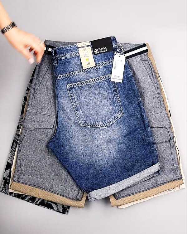 Фотография  675 - Шорты мужские TOM TAILOR 124#3,75 кг, ЛОТ №7601 оптом в Магадане и Магаданской области