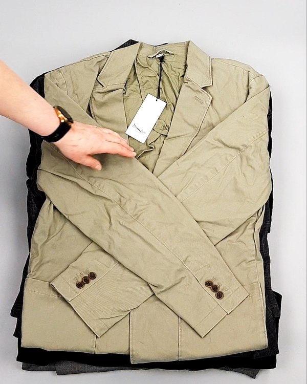 Фотография  567 - Пиджаки муж AMAZON 015#7,2 кг, ЛОТ №7770 оптом в Магадане и Магаданской области