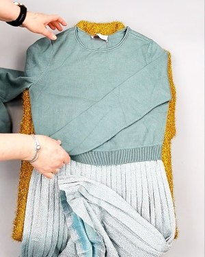 Фотография  574 - Платья СТОК CAN зима 084#7 кг, ЛОТ №7824 оптом в Магадане и Магаданской области