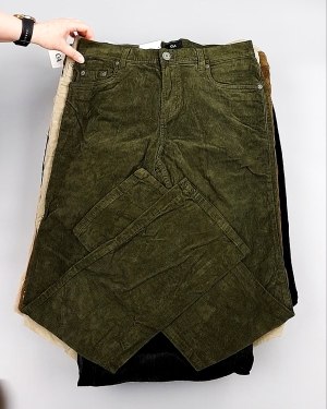 Фотография  436 - Брюки вельветовые м/ж C&A 025#10 кг, ЛОТ №8031 оптом в Магадане и Магаданской области