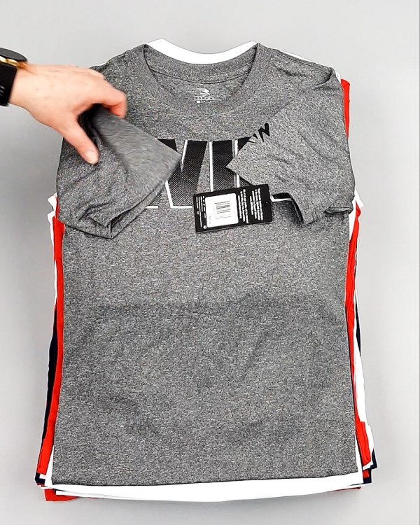 Фотография  414 - Футболки детские NIKE WIN CAN 084#5 кг оптом в Магадане и Магаданской области