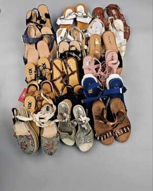 Фотография  128 - Обувь босоножки#10,8 кг, ЛОТ №8767 оптом в Магадане и Магаданской области