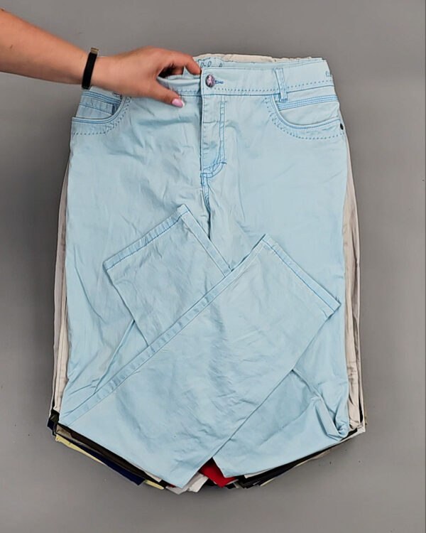 Фотография  592 - Брюки женские Summer#10 кг, ЛОТ № ВК0114 оптом в Магадане и Магаданской области