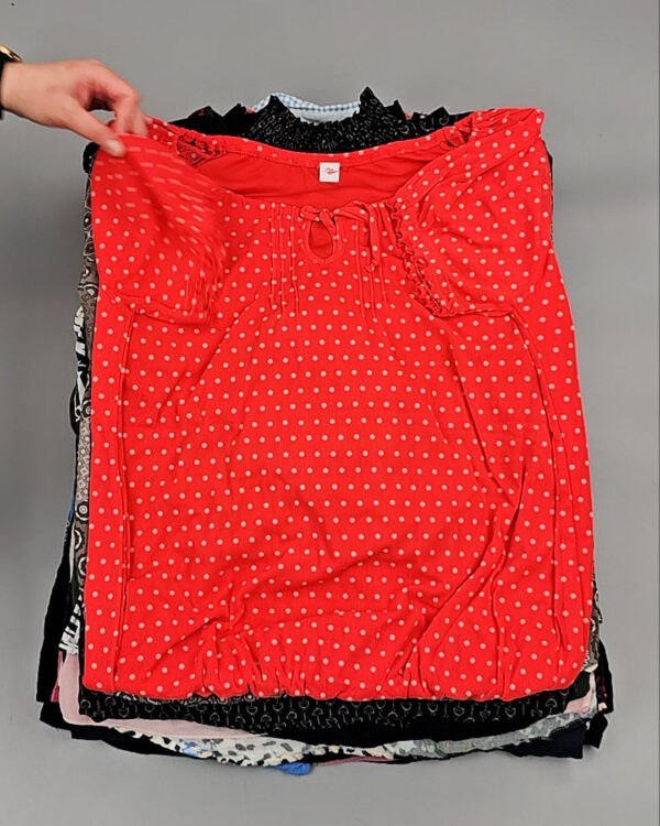 Фотография  647 - Блузки S#25 кг, ЛОТ № ВК0083 оптом в Магадане и Магаданской области