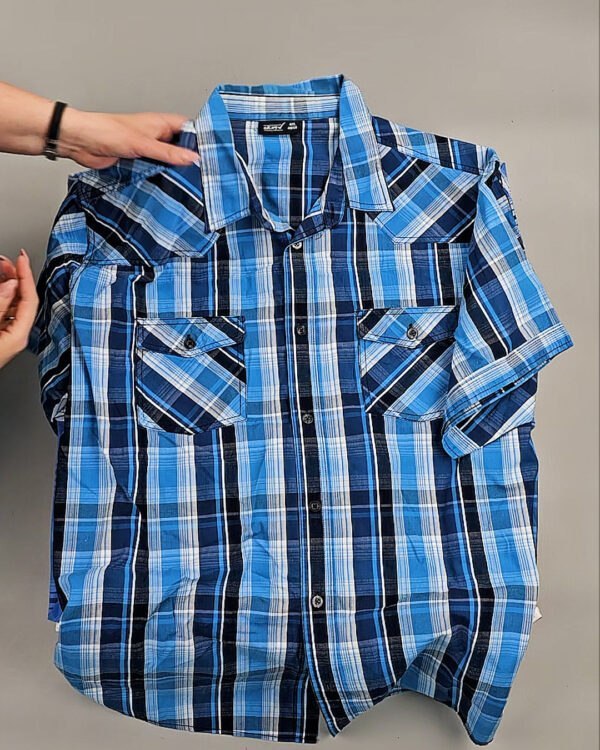 Фотография  519 - Рубашки к/р#25 кг, ЛОТ № ВК0095 оптом в Магадане и Магаданской области