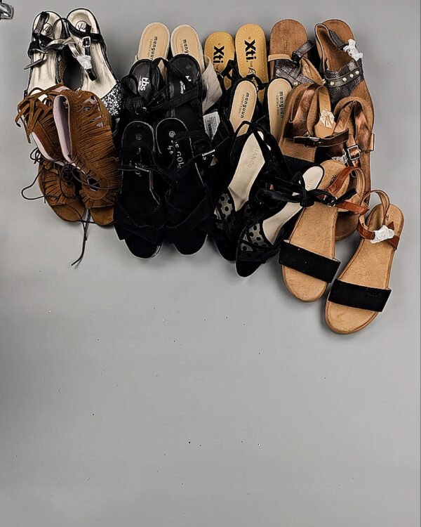 Фотография  453 - Обувь босоножки#11,6 кг, ЛОТ №8768 оптом в Магадане и Магаданской области