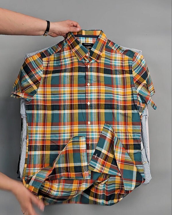 Фотография  537 - Рубашки к/р#25 кг, ЛОТ № ВК0095 оптом в Магадане и Магаданской области