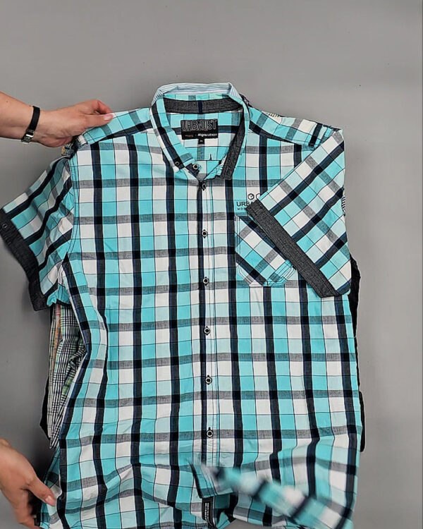 Фотография  458 - Рубашки к/р#25 кг, ЛОТ № ВК0095 оптом в Магадане и Магаданской области