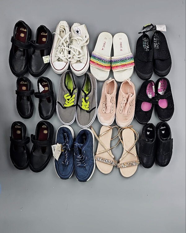 Фотография  743 - Обувь лето дети крем+экстра (SHOES Summer kids Cream+Extra)#15 кг, ЛОТ № ВК0119 оптом в Магадане и Магаданской области