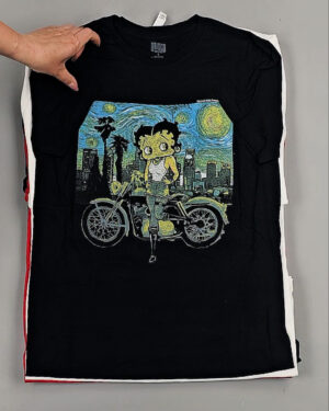 Фотография  653 - Футболки м/ж (Printed T-Shirts New)#5 кг, ЛОТ №8913 оптом в Магадане и Магаданской области