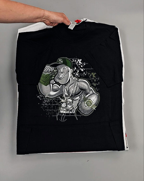 Фотография  685 - Футболки м/ж (Printed T-Shirts New)#5 кг, ЛОТ №8904 оптом в Магадане и Магаданской области