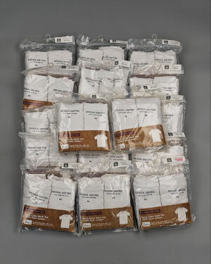 Купить Футболка белая муж Корея 085#5 кг оптом в Магадане и Магаданской области