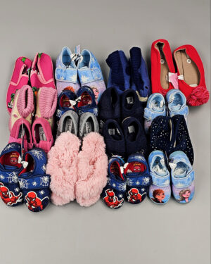 Купить Обувь домашняя дети СТОК 065#3,3 кг, ЛОТ СТ-9728 оптом в Магадане и Магаданской области