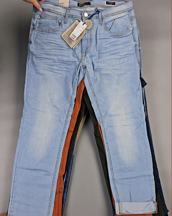 Фотография  787 - Джинсы BLEND HE 075#10 кг, ЛОТ СТ-9855 оптом в Магадане и Магаданской области