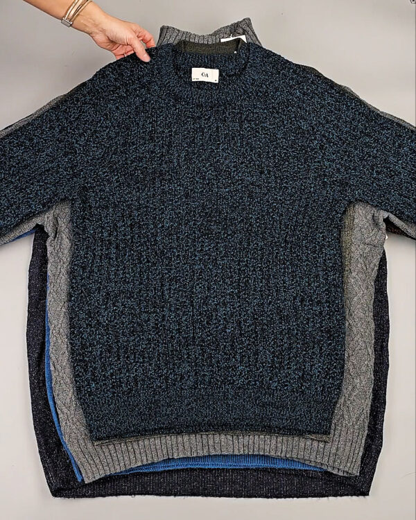 Фотография  976 - Джемпера мужские C&A 025#7 кг, ЛОТ СТ-10003 оптом в Магадане и Магаданской области