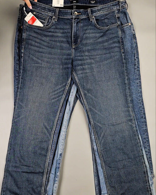 Фотография  613 - Джинсы C&A ж/м#10 кг, ЛОТ СТ-9861 оптом в Магадане и Магаданской области