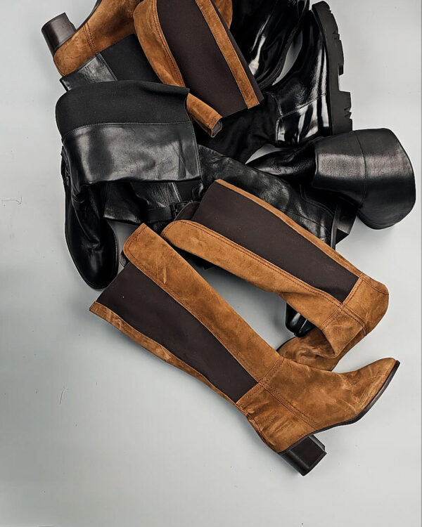 Фотография  391 - Сапоги Италия #7 шт, ЛОТ СТ-9678 оптом в Магадане и Магаданской области