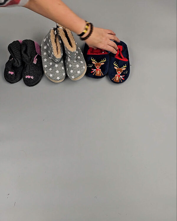 Фотография  135 - Обувь домашняя дети СТОК 065#3,2 кг, ЛОТ СТ-9727 оптом в Магадане и Магаданской области